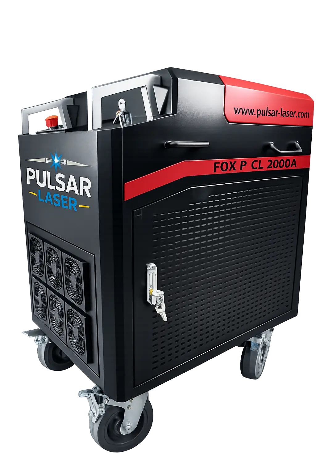 rust cleaning laser, Air cooled FOX P CL 1500A