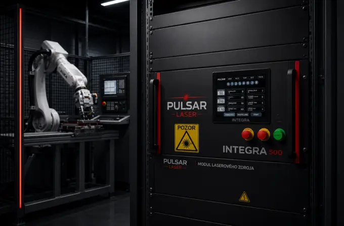 INTEGRA by PULSAR LASER are industrial pulsed rack-mounted laser systems for robotics
