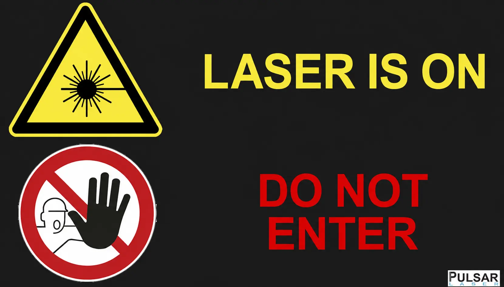 Maximum safety for laser cleaners: the PULSAR automatic warning light